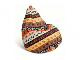 Кресло-мешок Африка в Нижнем Бестяхе - nizhnij-bestyah.mebel-nsk.ru | фото