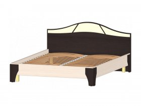 Кровать двуспальная 1,6 м Верона (Линаура) в Нижнем Бестяхе - nizhnij-bestyah.mebel-nsk.ru | фото