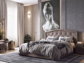 Кровать двуспальная 1,8м Верона-2 в Нижнем Бестяхе - nizhnij-bestyah.mebel-nsk.ru | фото
