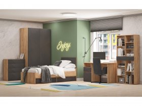 Модульная детская Шерлок в Нижнем Бестяхе - nizhnij-bestyah.mebel-nsk.ru | фото