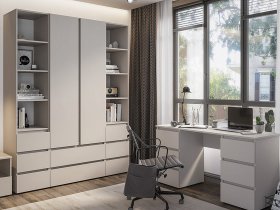 Модульная детская Люмо (кашемир) в Нижнем Бестяхе - nizhnij-bestyah.mebel-nsk.ru | фото