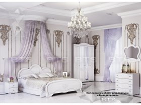 Модульная спальня «Филадельфия» в Нижнем Бестяхе - nizhnij-bestyah.mebel-nsk.ru | фото