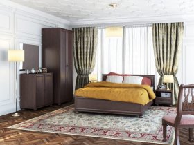 Модульная спальня Верди в Нижнем Бестяхе - nizhnij-bestyah.mebel-nsk.ru | фото