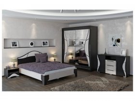 Модульная спальня Верона (Линаура) в Нижнем Бестяхе - nizhnij-bestyah.mebel-nsk.ru | фото