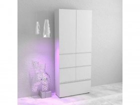 Модульный шкаф 1,0м Одри в Нижнем Бестяхе - nizhnij-bestyah.mebel-nsk.ru | фото