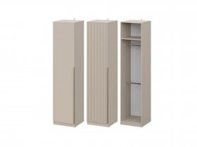 Шкаф ШК-50 Эккервуд (меланж) в Нижнем Бестяхе - nizhnij-bestyah.mebel-nsk.ru | фото