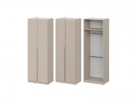 Шкаф ШК-75 Эккервуд (меланж) в Нижнем Бестяхе - nizhnij-bestyah.mebel-nsk.ru | фото