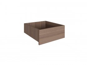 Ящик 450 Роза (орех франклин карамельный) в Нижнем Бестяхе - nizhnij-bestyah.mebel-nsk.ru | фото